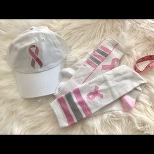 Brest Cancer Awareness T-shirt Hat and socks